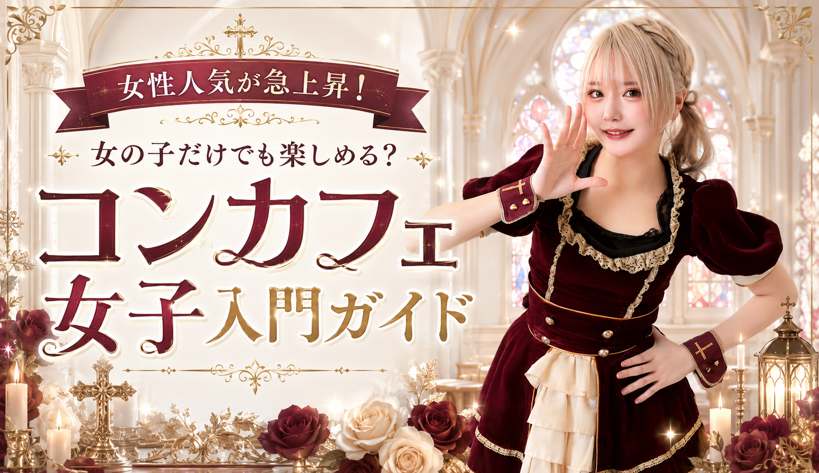 女性でもコンカフェは楽しめる？魅力を徹底解説